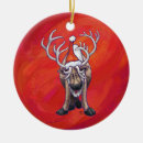 Search for whimsical reindeer christmas tree decorations Festive