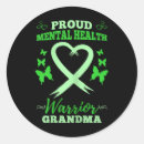 Search for proud grandma stickers Warrior