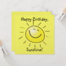 Search for sunshine birthday cards Smile
