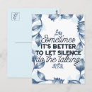 Search for silence postcards Inspirational quotes