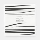 Search for black and white abstract napkins Simple