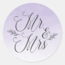 Search for ombre purple wedding stickers Watercolor
