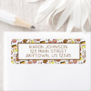 Search for catering return address labels Chef