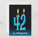 Search for 42nd birthday invitations Party
