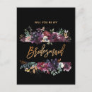 Search for winter wedding bridesmaid cards Watercolor