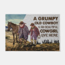 Search for farmhouse front doormats Cowboy porch mat