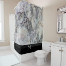 Search for white marble shower curtains Elegant