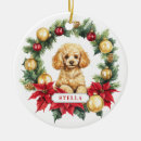 Search for red poodle christmas tree decorations Wreath