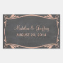 Search for peach wedding stickers Whimsical