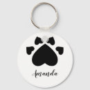 Search for puppy paw key rings Animals