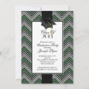 Search for chevron graduation invitations Modern