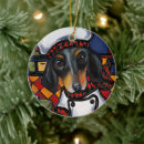 Search for hot dogs christmas tree decorations Doxie