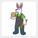 Search for rabbit in hat stickers Funny