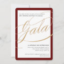 Search for charity gala invitations Elegant