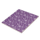 Search for purple tiles Floral pattern