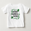 Search for shamrock baby shirts Clover