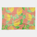 Search for lemons pattern tea towels Pink