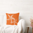 Search for bright orange cushions Nautical