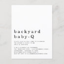 Search for post baby shower invitations Simple