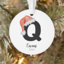 Search for letter q christmas tree decorations Simple