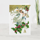 Search for victorian angels christmas cards Holly