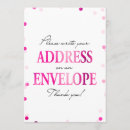 Search for address cards Pink