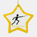 Search for fencing christmas tree decorations Black
