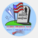 Search for happy memorial day stickers Patriotic