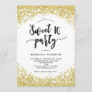 Search for bling sweet 16 invitations Modern