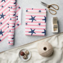 Search for blue and pink striped wrapping paper Cute