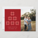 Search for stars christmas cards Red