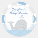 Search for whales stickers Baby shower
