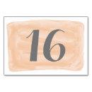 Search for orange watercolor table cards Elegant