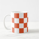 Search for orange and white mugs Check