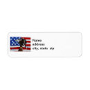 Search for patriotic eagle return address labels Freedom