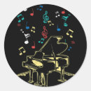 Search for play music stickers Pianist