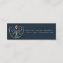 Search for floral pattern business cards Makeup artist