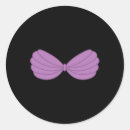 Search for mermaid cartoon stickers Purple