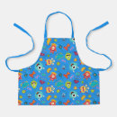 Search for monsters aprons Scary
