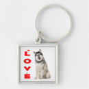 Search for alaskan malamute key rings Dog