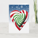 Search for candy cane heart postcards Winter