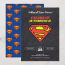 Search for dc comic hero invitations Superman