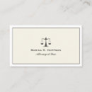 Search for scales of justice business cards Elegant
