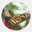 Search for butterfly thank you tag stickers Flower