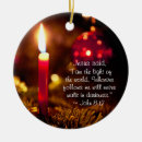 Search for light of the world christmas tree decorations Jesus