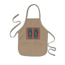 Search for flip flop aprons Blue