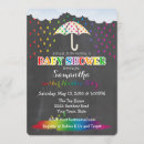 Search for raindrop invitations Chalkboard