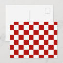 Search for square red postcards Geometric