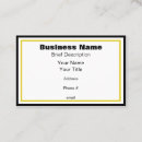 Search for classic standard business cards Professional
