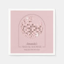 Search for disco ball napkins Bridal shower
